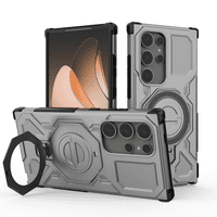 Funda Foxdock Para Samsung Galaxy S24 Ultra , Magnética, Ligera, Soporte 360°, Antigolpes