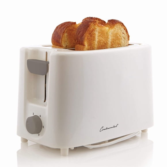 Tostadora Eléctrica Continental CE-TT011 para 2 Rebanadas Blanca 800W