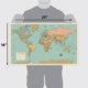 thumbnail image 2 of Póster mapa mundi laminado Palace Learning, 18 × 29 cm, 2 of 3