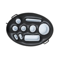 Bothyi - Solicador De Bebida Flotante Inflable Flota Para Piscina Para Piscinas Sirviendo Negro