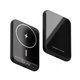 thumbnail image 1 of Banco de energía ReelCharge 5000 mAh inalámbrico de vidrio gris, 1 of 6
