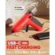 thumbnail image 5 of Pistola de Pegamento Caliente EZUVITA 4V Inalámbrica Recargable por USB‑C, 5 of 8