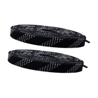 Magideal - 1 Par De Cordones Para Patines De Hockey Sobre Hielo De 1 Cm De Ancho, Encerados, Para Patines Artísticos, Botas De Hockey, Calzado Deportivo, Roller 274 Cm