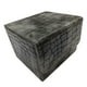 thumbnail image 3 of Caja Para Baraja De Cartas Coleccionables, Almacenamiento De Piel Sintética Para álbum De Cartas De Fútbol TCG, Color Gris Claro, 3 of 3