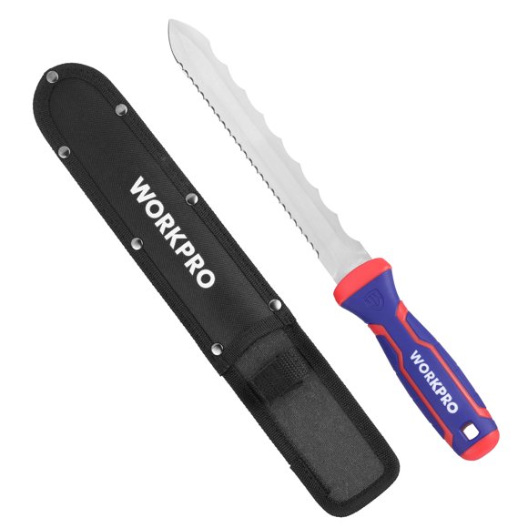 Cuchillo WORKPRO 20 cm de Acero Inoxidable Serrado