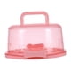 thumbnail image 1 of Contenedor Para Pasteles Con Tapa Manija Contenedor Para Almacenamiento De Pasteles Para Pasteles Postre Rosa, 1 of 3