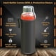 thumbnail image 2 of Botellas de agua Chef's Star de vidrio transparente de 540 ml, juego de 6, 2 of 7