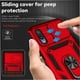 thumbnail image 4 of Estuche GANGXUN para Samsung Galaxy A02, soporte giratorio 360°, estilo mecánico y magnético, 4 of 5