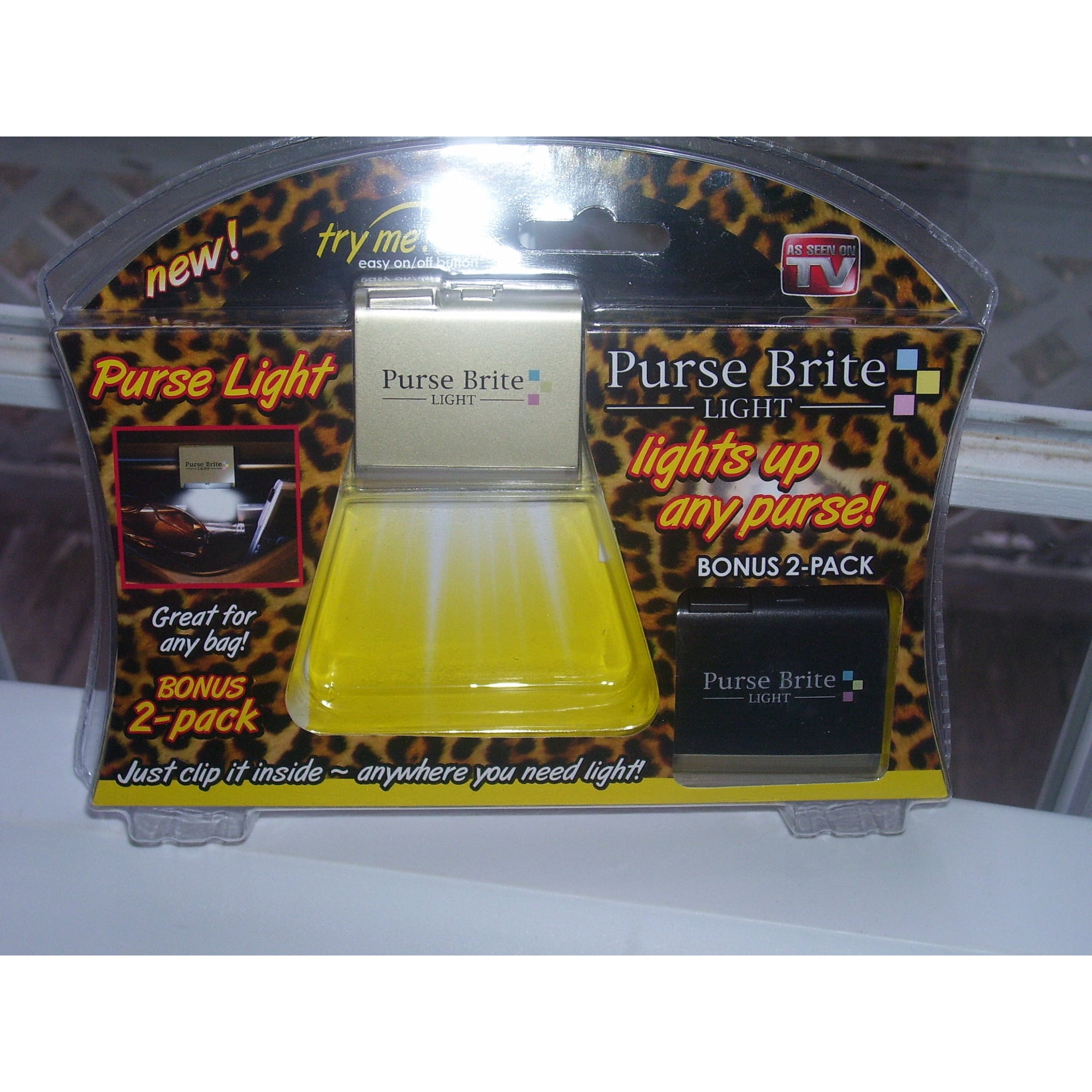 Monedero Brite Ligero Para Cualquier Bolso Con Botón De Encendido/apagado - Alos