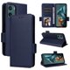thumbnail image 2 of Funda Cartera para Motorola MOTO E15 4G Tapa Flip con Ranuras y Soporte Azul, 2 of 5