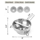 thumbnail image 2 of Food Mill The Hungry Artisan de acero inoxidable con 3 discos, 2 of 7