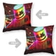thumbnail image 2 of DJ Marshmello Fundas de almohada de terciopelo con tema, regalos de funda de almohada, decoración para el hogar, cojín de lanzar, regalo de cumpleaños para fans y parejas.56*56cm., 2 of 6