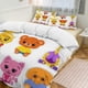 thumbnail image 2 of Plim Plim Bedding Se Ultra Soft Skin-Friendly Duvet Cover3 Piece, Cute Comforter Cover Bed Set, 2 of 5
