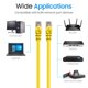 thumbnail image 3 of Cable Ethernet Cmple Cat6 7,5 m 10 Gbps RJ45 amarillo, 3 of 8