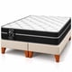 thumbnail image 3 of Base de Cama King Size + Colchon Mery Desing 1 Pilow - Crudo, 3 of 7