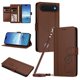thumbnail image 1 of Funda Cartera Trébol para iPhone Air con Ranuras Tarjetas y Carga Inalámbrica Marrón, 1 of 6