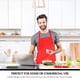 thumbnail image 4 of Delantal Green Lifestyle Professional Chef, paquete de 120, rojo, 4 of 6