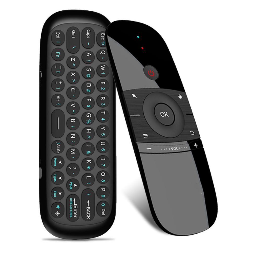 Control remoto universal para TV Air Mouse, teclado inalámbrico