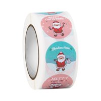 Bothyi - Juego De Navidad Pegatinas Sellos Diy Sello Etiquetas Pegatinas Para Tarjetas Navidad Adviento A