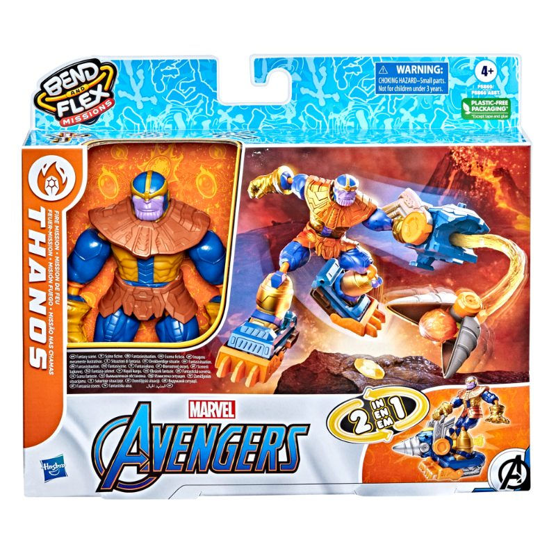 Figura De Acción Marvel Thanos Misión De Hielo
