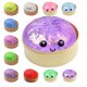 thumbnail image 1 of Pelota antiestrés squishy QPGJPD con forma de dumplings, juguete sensorial, 1 of 7