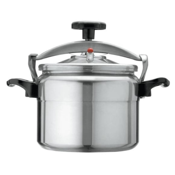 Olla a Presión Aluminio 6L Comprezzo Plateado 1 Piezas