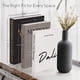 thumbnail image 2 of Set de 3 libros decorativos de lino Upstart Decor, cajas de almacenamiento, 2 of 8