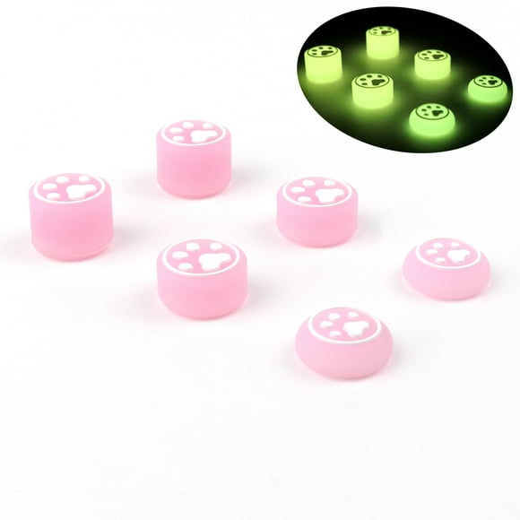 Tapas Luminosas Silicona AARONMEI Fluorescente Rosa