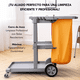 thumbnail image 2 of Carro Aseo Y Limpieza Con Bolsa Recolectora Porta Utiles, 2 of 10