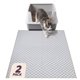 thumbnail image 1 of Tapete para arena Lovewag Pets 91 x 122 cm, pack de 2, damero color topo, 1 of 9
