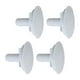 thumbnail image 1 of Tapón Ciego Para Grifo De Fregadero De Cocina, 4 Piezas, Color Blanco, 1 of 5