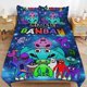 thumbnail image 1 of Garden Of Banban Bedding Set Duvet Cover Comfortable and Lightweight Cartoon Bedding 3 Piece Bed Set, 1 of 5