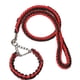 thumbnail image 3 of Conjunto de collar y correa para perro, correa de cuerda y collar de adiestramiento para perros pequeños, medianos y grandes., 3 of 5