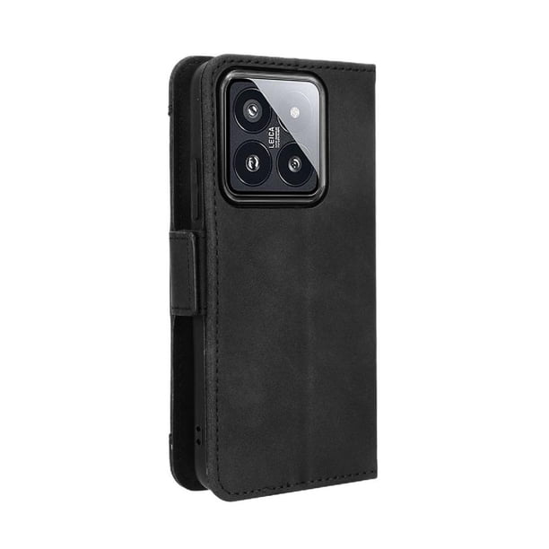 Funda Tipo Billetera FOXDOCK para Xiaomi 14 – Tapa Flip con Tarjetero