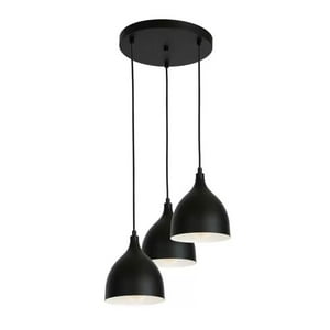 Click Ventas - Lampara Candelabro Colgante Ajustable 3 Focos Moderno Techo