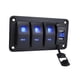 thumbnail image 5 of Panel De Interruptor De Balancín 4.2A Voltímetro De Cargador USB Doble Para Vehículos Marine 4 Pandilla, 5 of 5