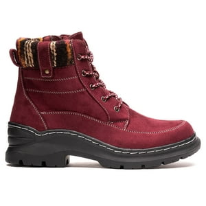 Chancleta - Botín Mujer Burdeo Kuire