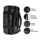 thumbnail image 4 of Pack Bolso Duffel 70 lts Black + Banano impermeable Lhotse, 4 of 7