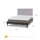 thumbnail image 3 of Cama Europea Curve Bln King Rpl Ganges, 3 of 10