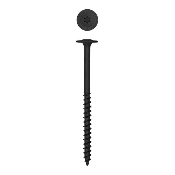 Tornillos para madera SPAX Powerlags de 1/4 x 4 pulgadas con arandela (50 unidades)