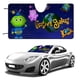 thumbnail image 1 of Galaxia Creativa Parasol para Parabrisas Delantero Protector Plegable, Visera Solar para Auto Bloquea Rayos UV Mantiene tu Vehículo Fresco 130cm*70cm, 1 of 6