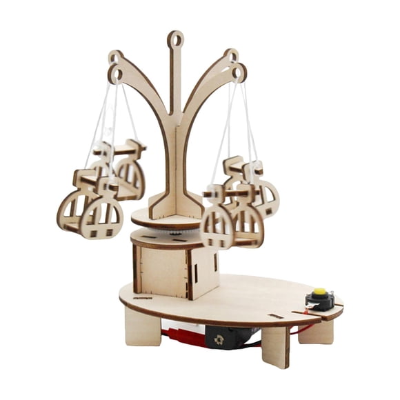 Silla Giratoria De Madera Hands On Ability DIY Puzzle Para Adolescentes Regalo Creativo