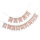 thumbnail image 5 of Merry Christmas Snowflake Burlap Bunting Banner colgando Garland decoración de Navidad, 5 of 5