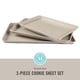 thumbnail image 2 of Juego de bandejas para hornear Martha Stewart de 13", 15" y 17" con antiadherente, 2 of 6