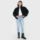 thumbnail image 4 of Chaqueta Mujer Teddy Negro Cuello Alto Corona, 4 of 5
