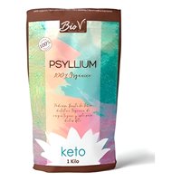 Psyllium Husk Organico En Polvo 1 Kg Keto Vegano Biov Psyllium