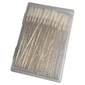 Ioensy - Pinceles Para Labios Herramientas De Belleza Oblicuas Maquillaje Para Brillo De Labios Uso Mujeres Hombres Dorado