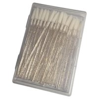 Ioensy - Pinceles Para Labios Herramientas De Belleza Oblicuas Maquillaje Para Brillo De Labios Uso Mujeres Hombres Dorado