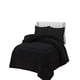 thumbnail image 2 of Pack Cobertor De Invierno Con Textura 2 Plazas 230x250cm Negro, 2 of 4