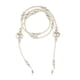 thumbnail image 2 of Anti Slip Collar De Sujetador De Gafas Sunglass Eyewear Cadena De Correa De Cuello Blanco, 2 of 3